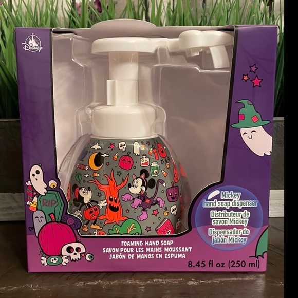 Disney Other - Disney Parks Halloween Mickey Foam Soap Dispenser